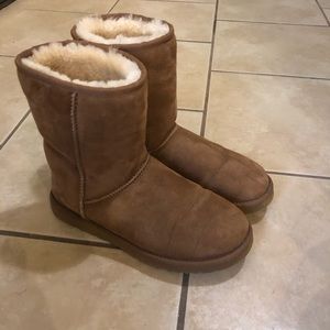 Short tan UGG boots. Only worn a few times.